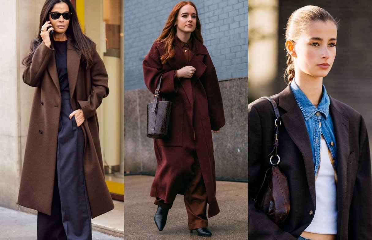 چه رنگ‌هایی با لباس‌های قهوه‌ای ست می‌شوند؟