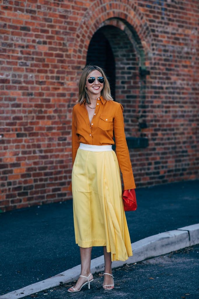 ترکیب زرد کره‌ای و نارنجی