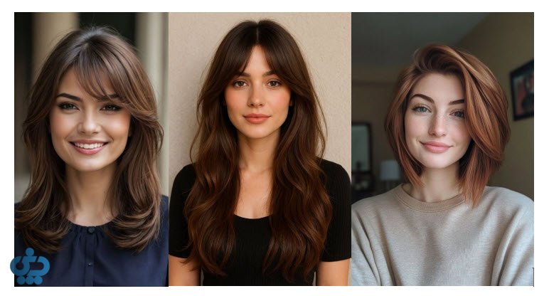 مدل‌های پیشنهادی برای صورت مربعی