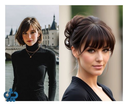 مدل‌های پیشنهادی برای صورت لوزی و الماسی