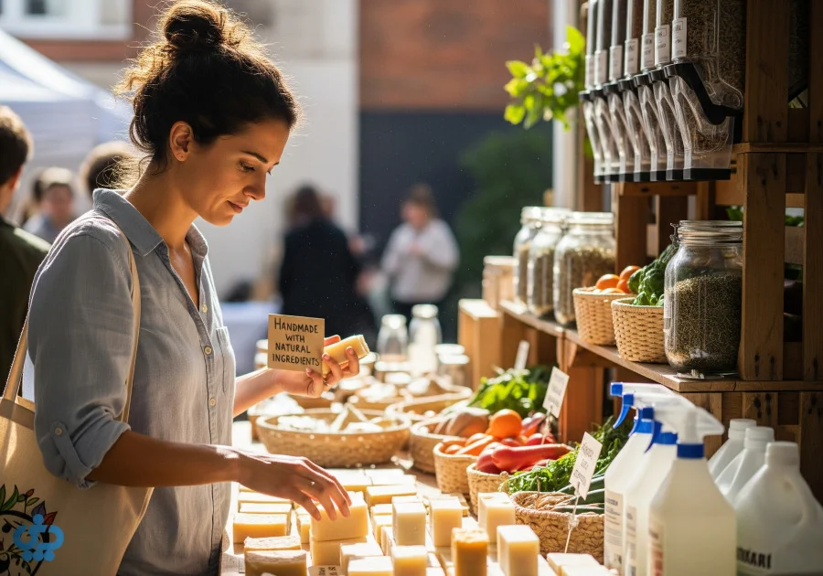 خرید هوشمندانه از بازار محلی.