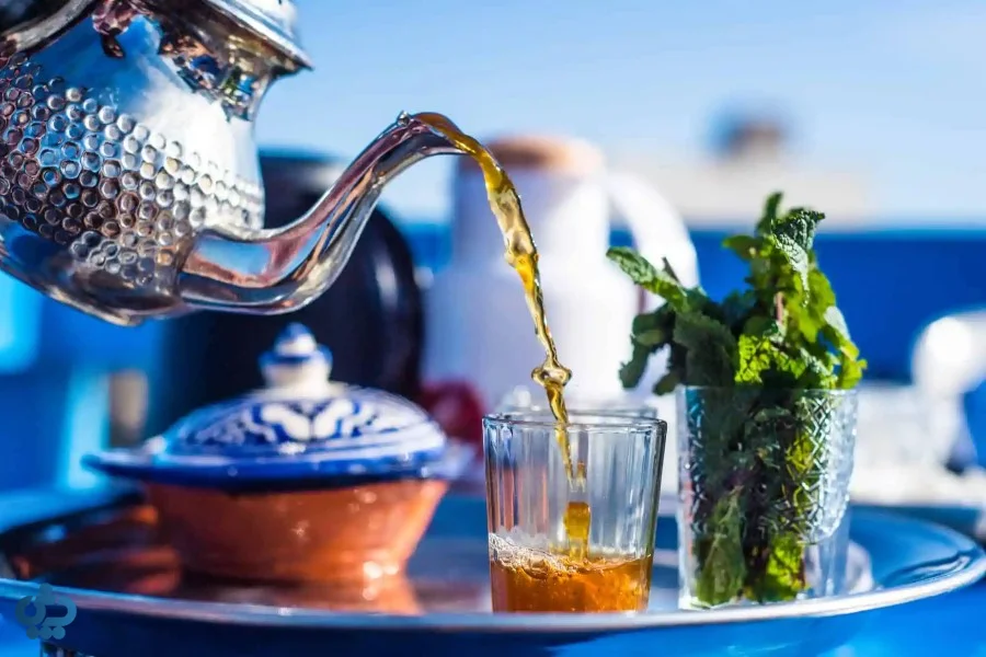 چای مراکشی با نعنا