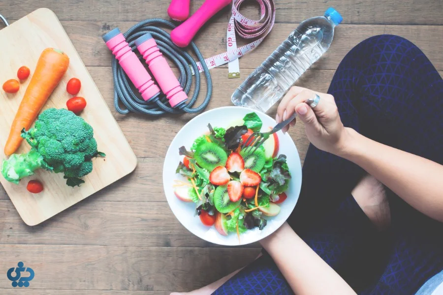 ورزش و تغذیه سالم