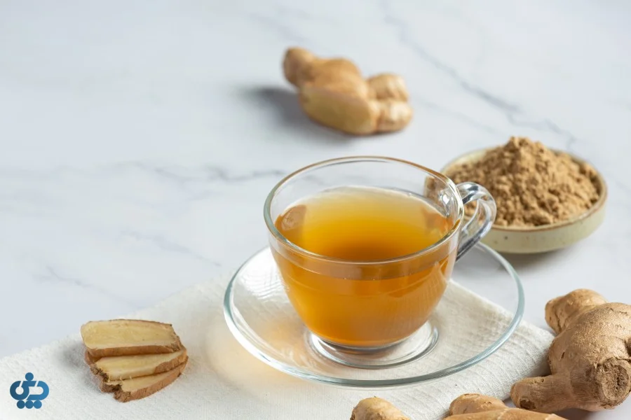 دمنوش زنجبیل ساده