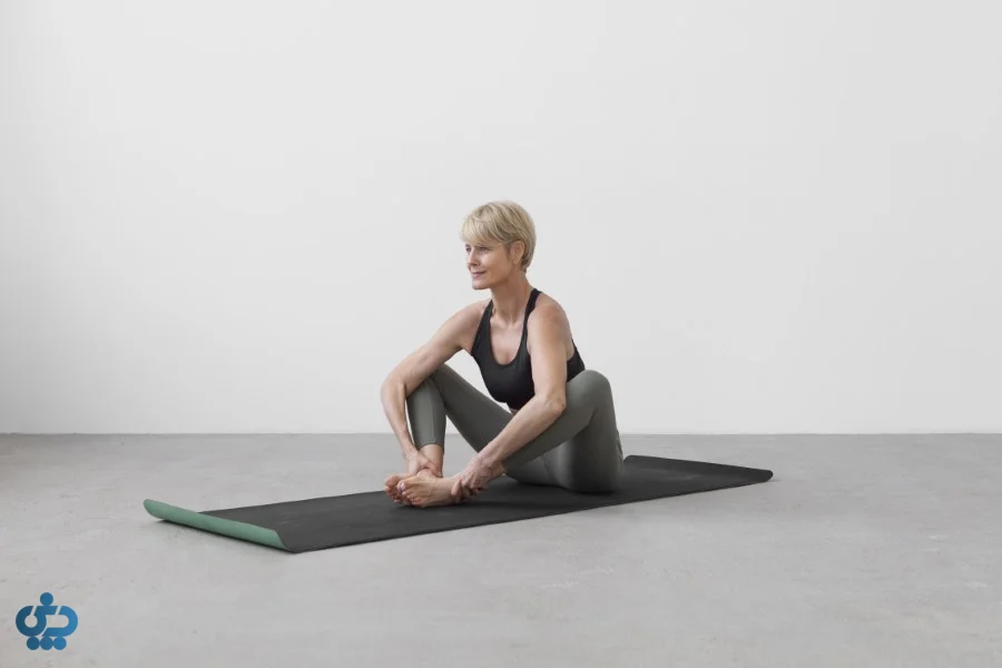 کشش پروانه (Butterfly Stretch)