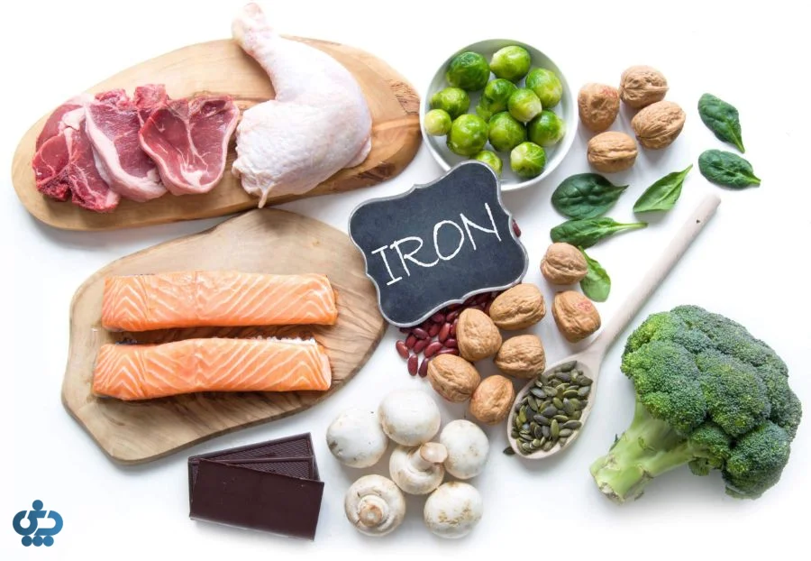 آهن در غذا