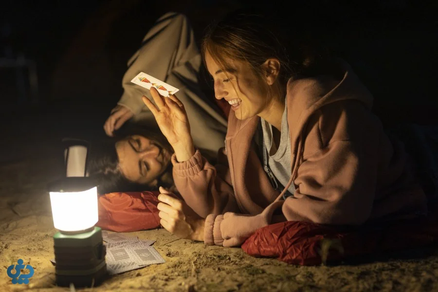 نور و روشنایی در کمپ