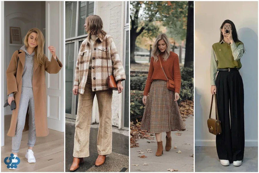 رنگ‌ها و الگوهای پاییزی