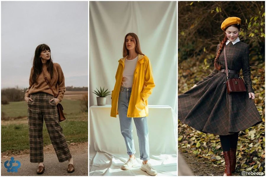 استایل پاییزی در موقعیت‌های مختلف