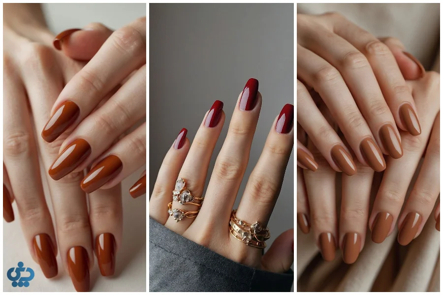 ایده‌های جذاب طراحی ناخن پاییزی