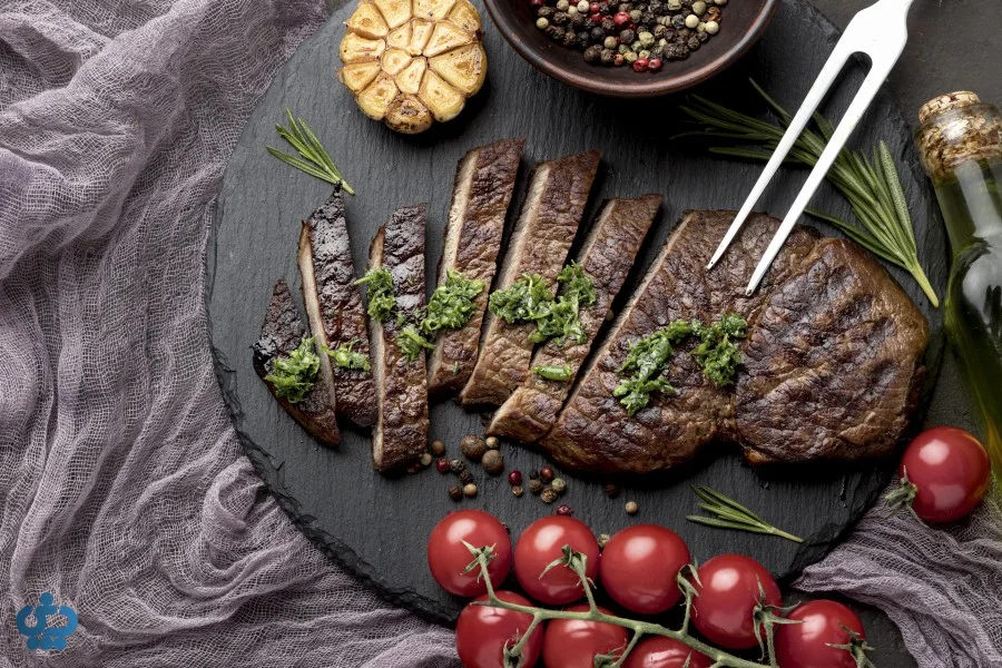 استیک کاملا پخته