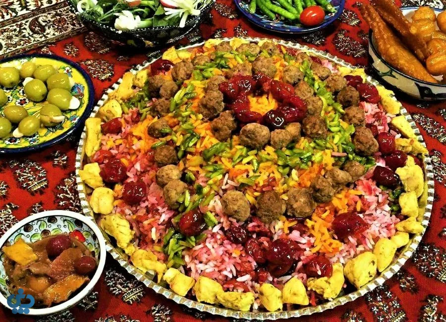 آلبالو پلو: ترش و شیرین تابستانی