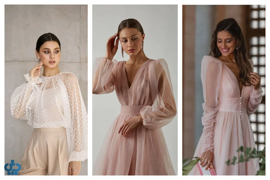 ست کردن لباسهای توری برای مهمانی