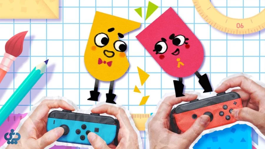 بازی Snipperclips (۲۰۱۷)؛ پازلهای کاغذی بامزه
