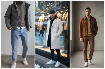 ایده‌های استایل زمستانی شیک و جذاب برای آقایان