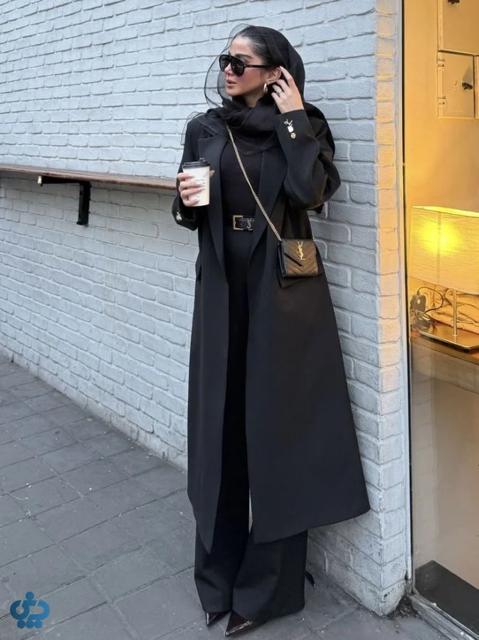 استایل مونوکروم مشکی