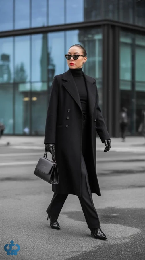 استایل مونوکروم مشکی