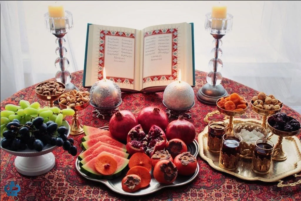 ایده تزئین شب یلدا عروس