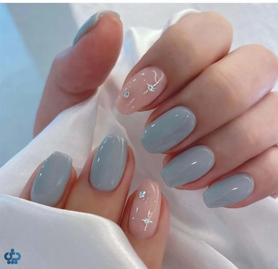 ایده طراحی آبی مه آلود