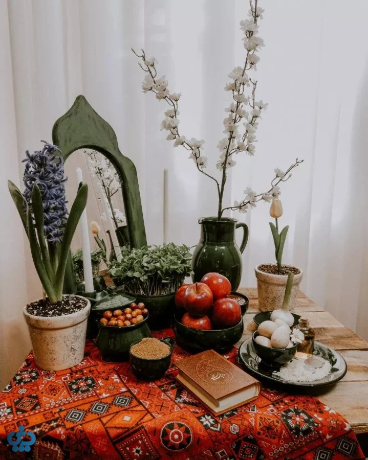 ایده چیدمان سفره هفت سین
